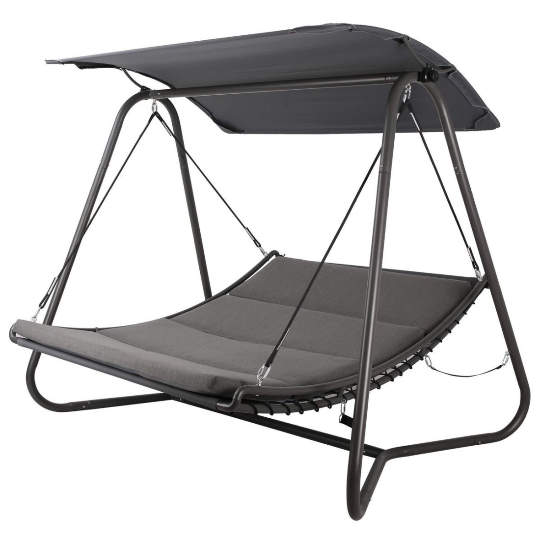 Huśtawka do ogrodu Bari Dark Grey