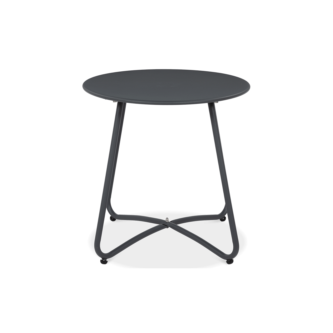 Możliwa kompozycja stworzenia zestawu stolika ART z ciemno-szarymi fotelami