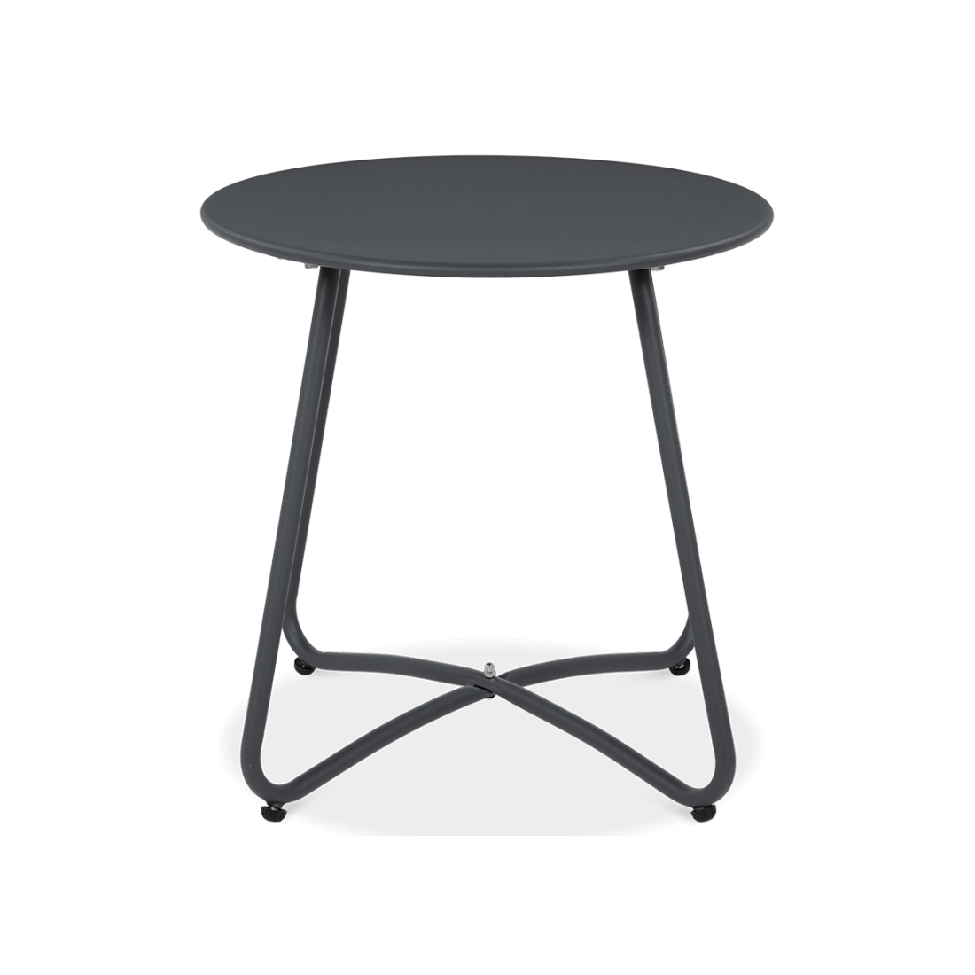 Możliwa kompozycja stworzenia zestawu stolika ART z ciemno-szarymi fotelami