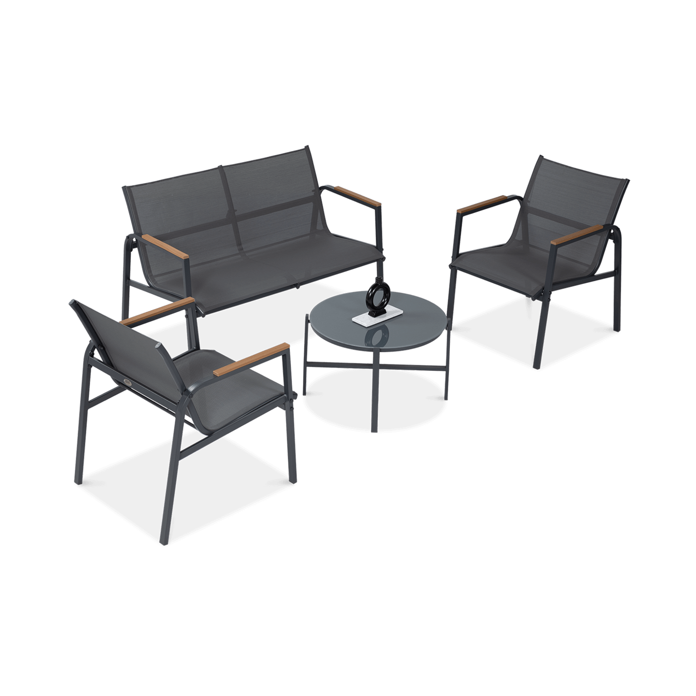 Meble balkonowe Mango Dark Grey