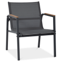 Krzesło zewnętrzne z kompletu Mango Focus Garden