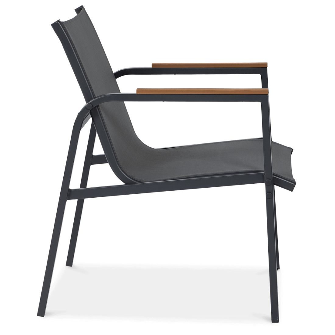 Bok krzesła Mango Caffe Dark Grey