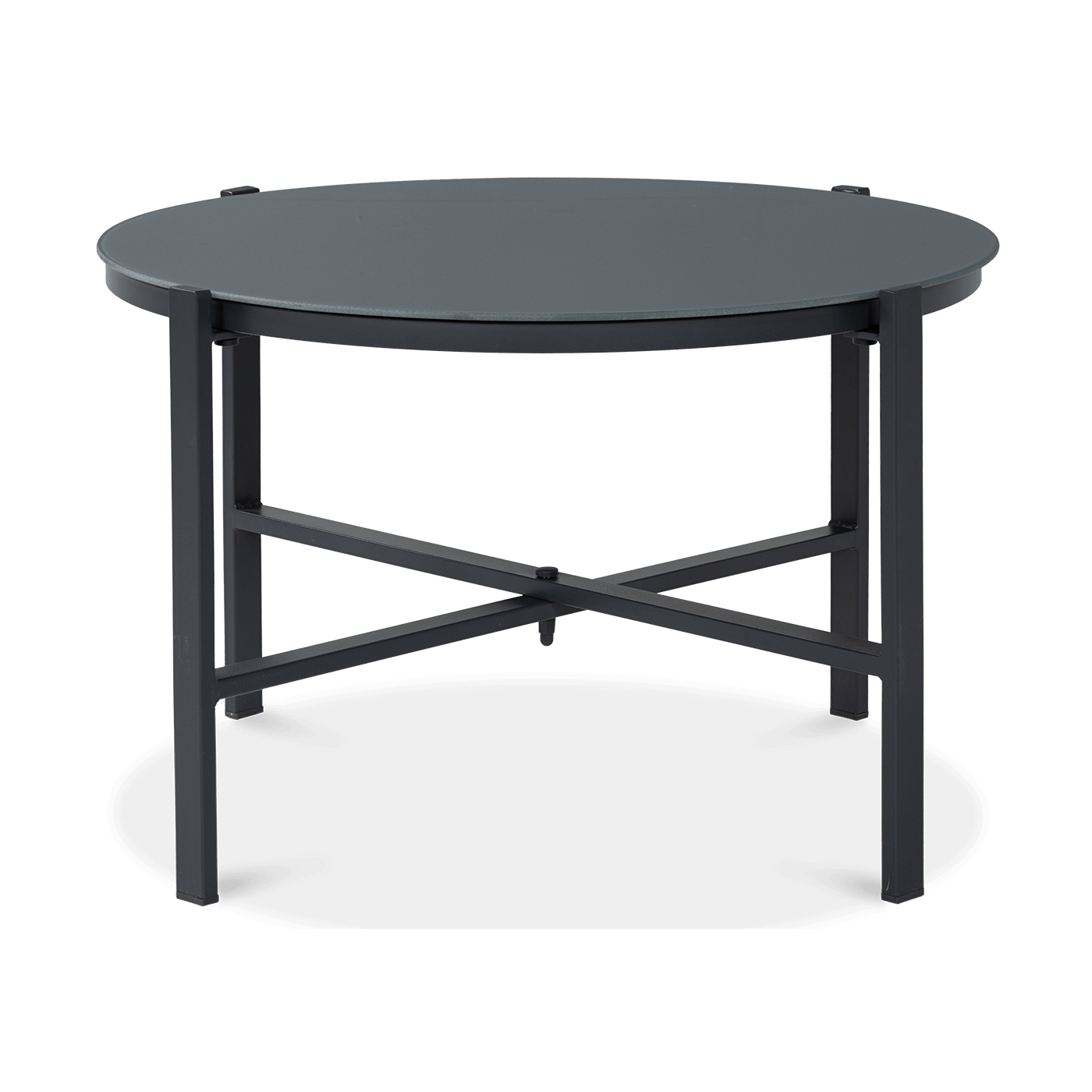 Stolik kawowy w kolorze antracytowym - Mango