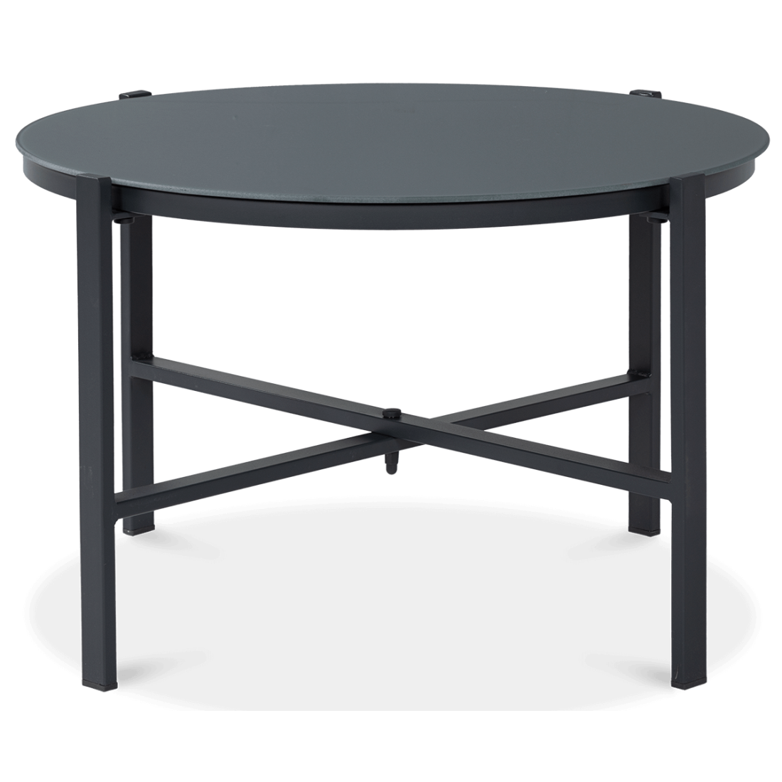 Stolik kawowy w kolorze antracytowym - Mango