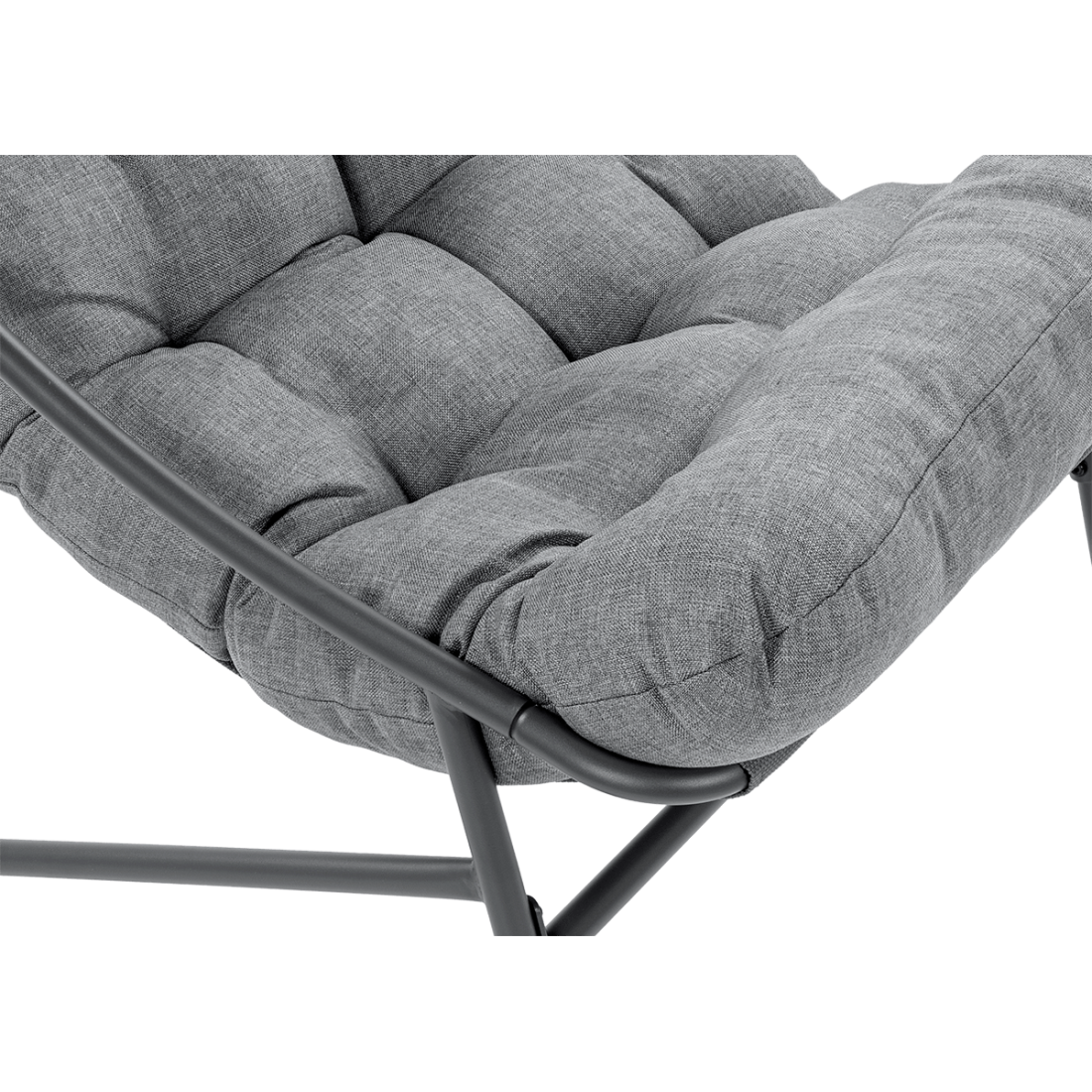 Zbliżenie na siedzisko z poduszką fotela Casper