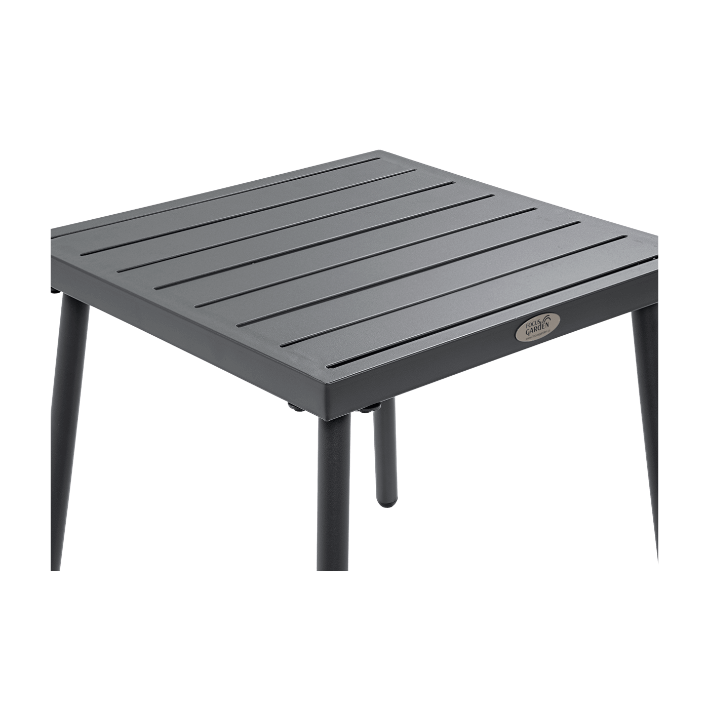 Widok z góry na blat stolika z zestawu Casper