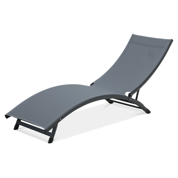 Leżak basenowy Star Dark Grey