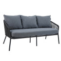 Sofa zestawu Anders Dark Grey