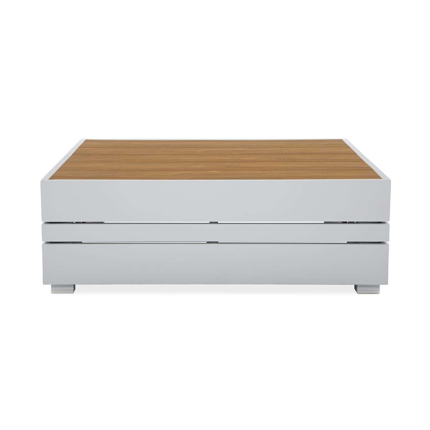 stolik kawowy z blatem imitującym drewno