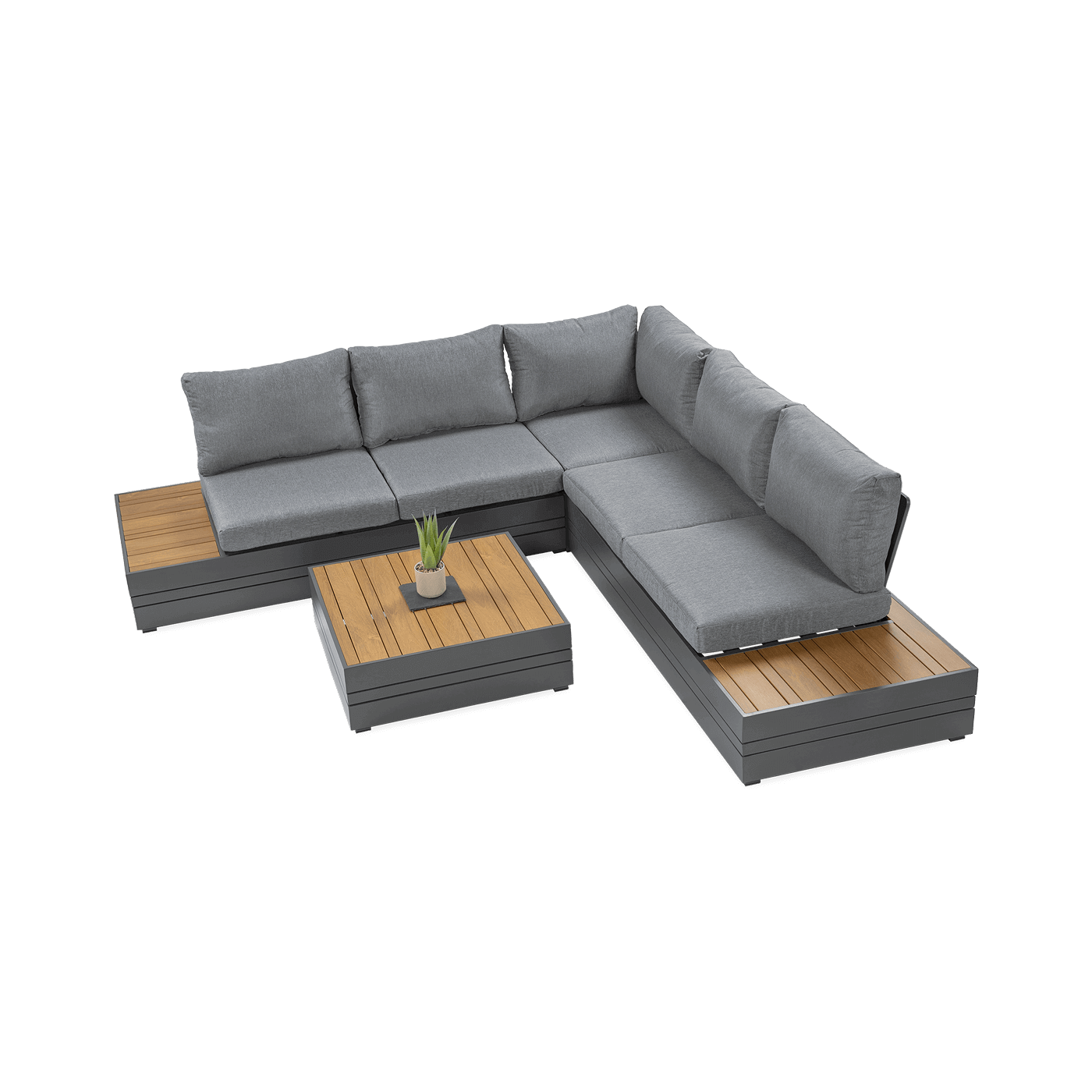 Narożnik ogrodowy MARVEL Dark Grey - Focus Garden