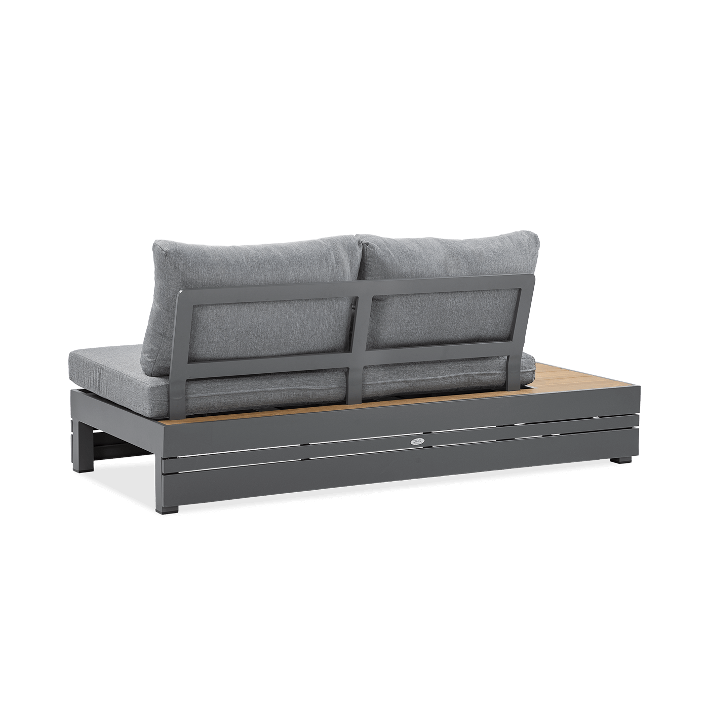 tył sofy z zestawu marvel w kolorze ciemmo szarym