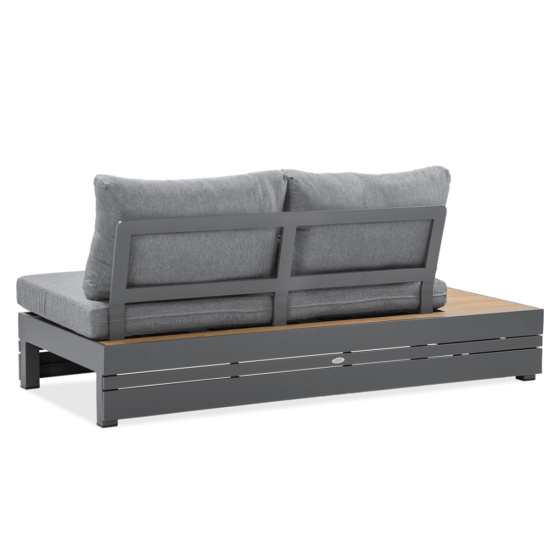 tył sofy z zestawu marvel w kolorze ciemmo szarym