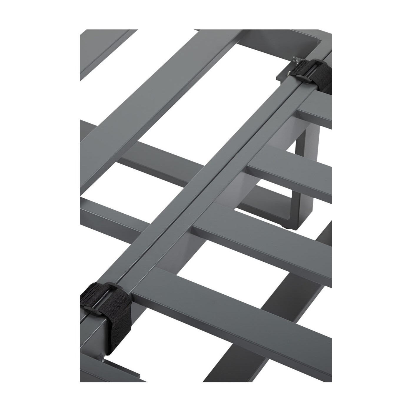 Zbliżenie na pasy łączące pojedyncze moduły narożnika tulip