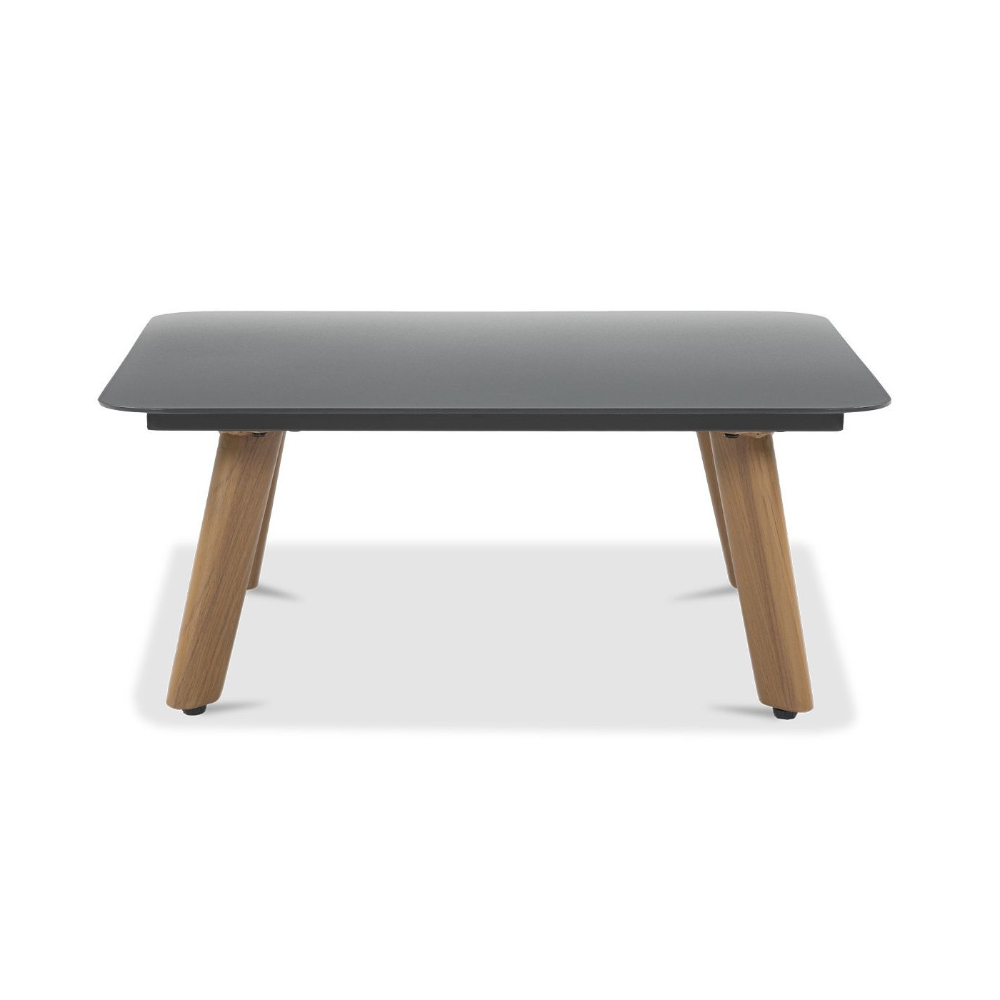 zbliżenie na  ciemno-szary blat stolika radisson caffe grey