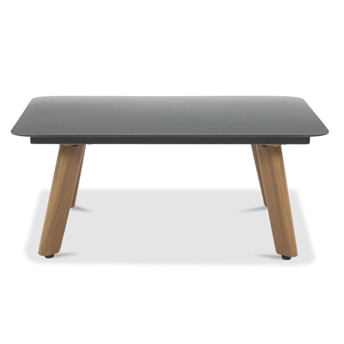 zbliżenie na  ciemno-szary blat stolika radisson caffe grey