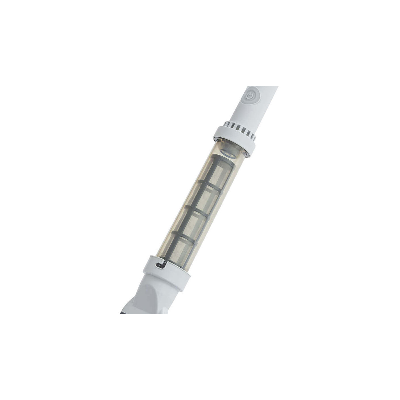 Zbliżenie na miejsce umieszczenia filtra odkurzacza