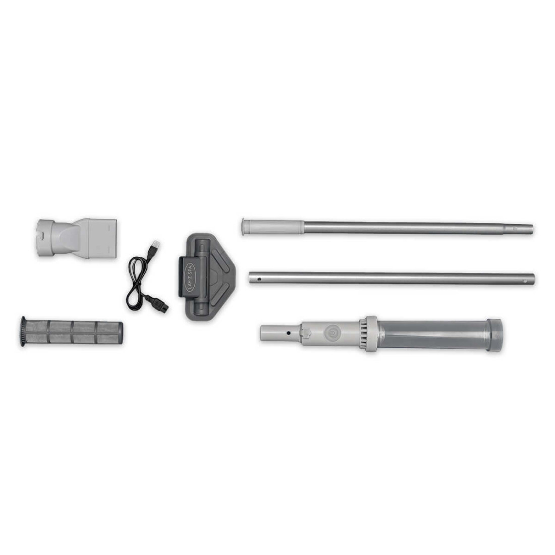 Komponenty tworzące odkurzacz do basenów i spa