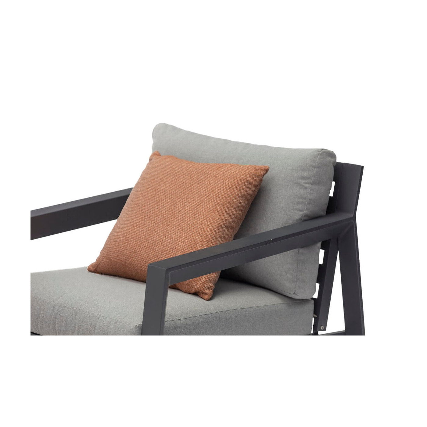 Zbliżenie oparcia fotelu Henderson Caffe