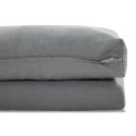 szare poduszki z zamkiem błyskawicznym dopełniające komplet narożny paris caffe grey