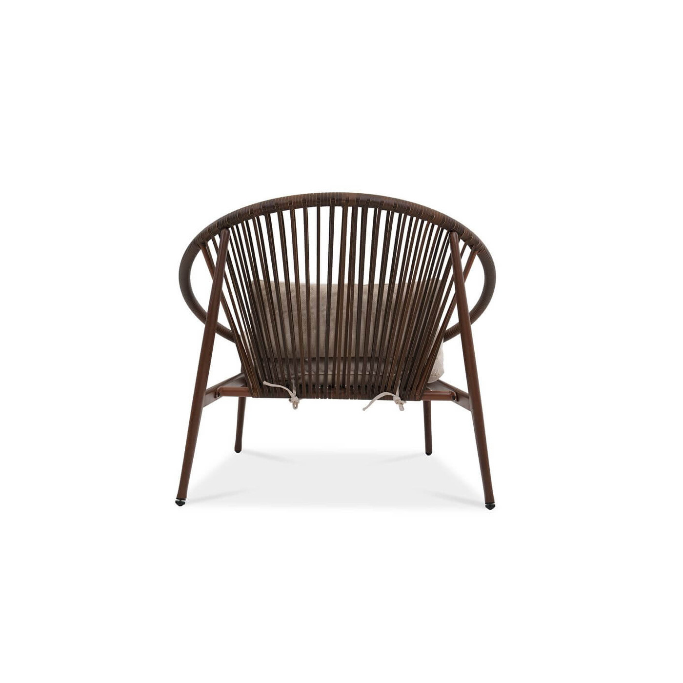 Bok fotelu Galla Brąz