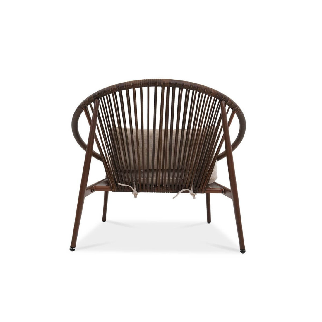 Bok fotelu Galla Brąz