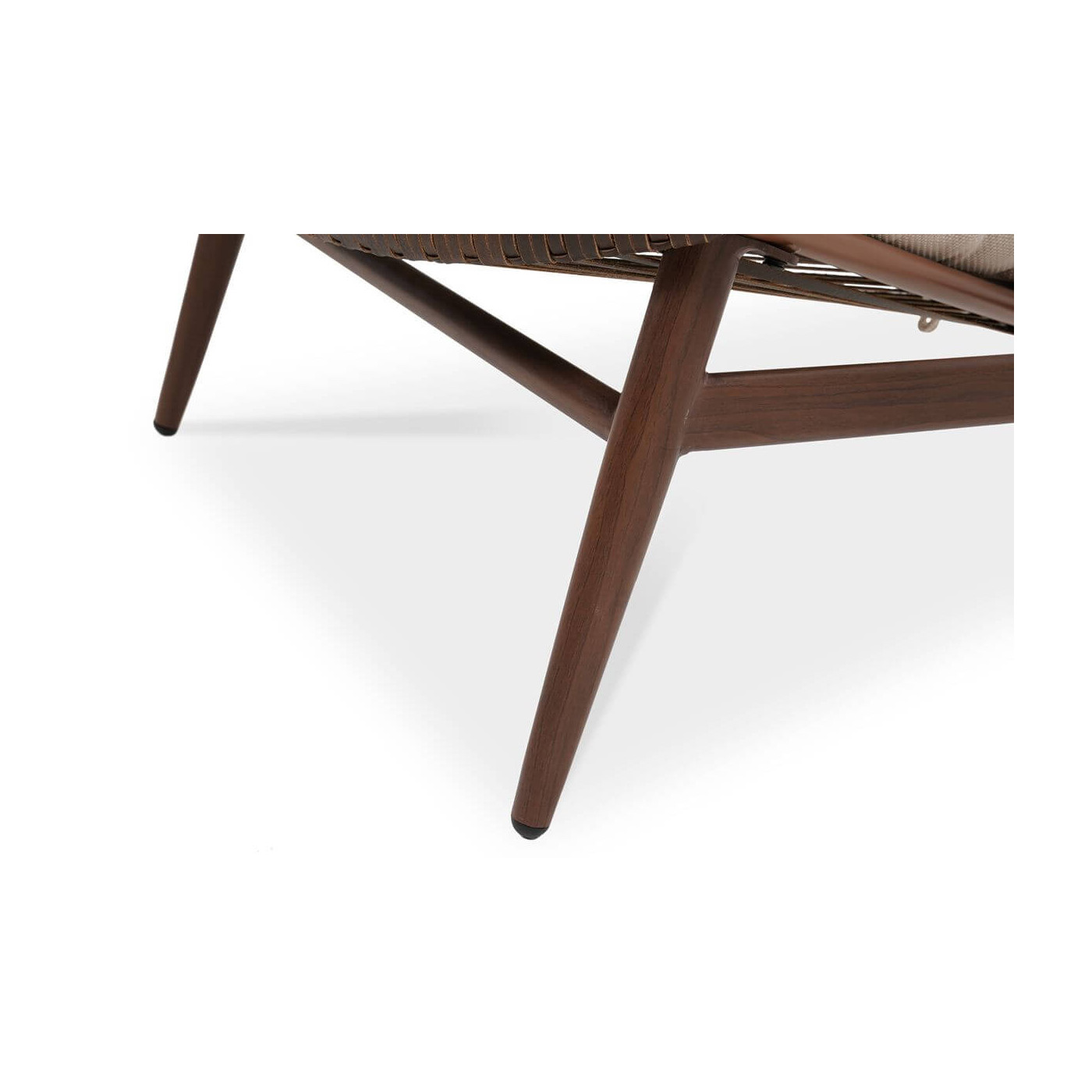 Tył fotela technorattanowego Galla