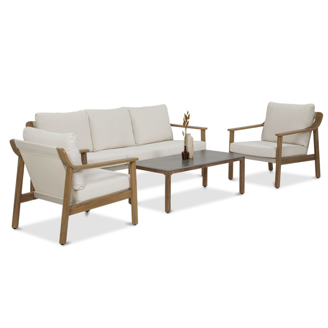 Zestaw ogrodowy pattaya caffe na tarasie 