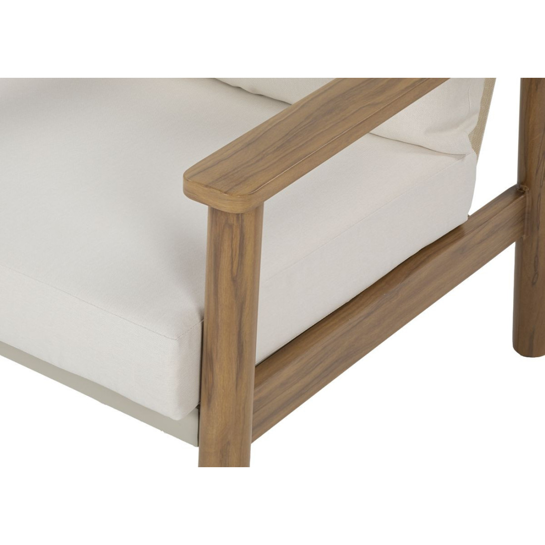 Tył fotela ogrodowego pattaya caffe wood look