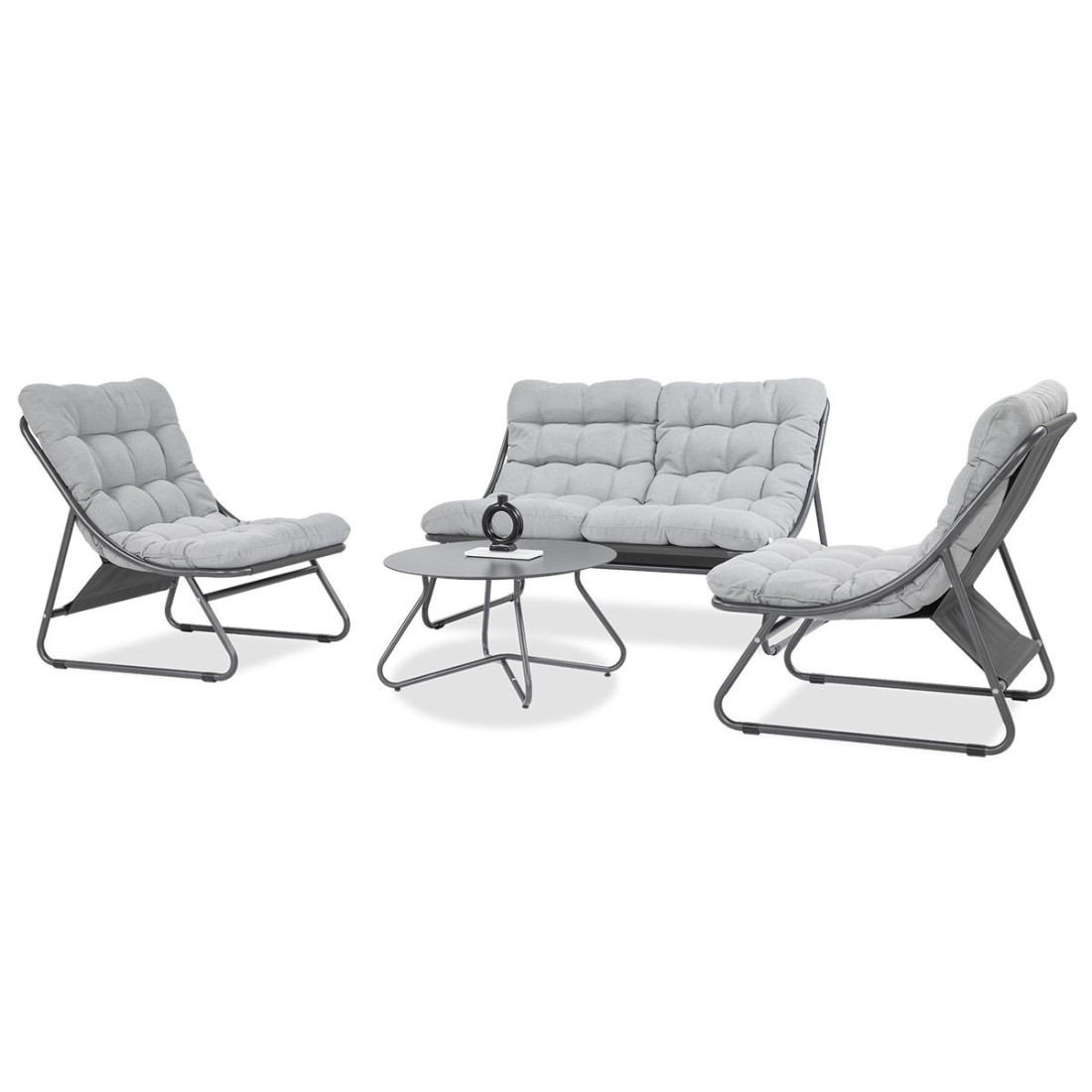 bok zestawu mebli na ogród vista caffe