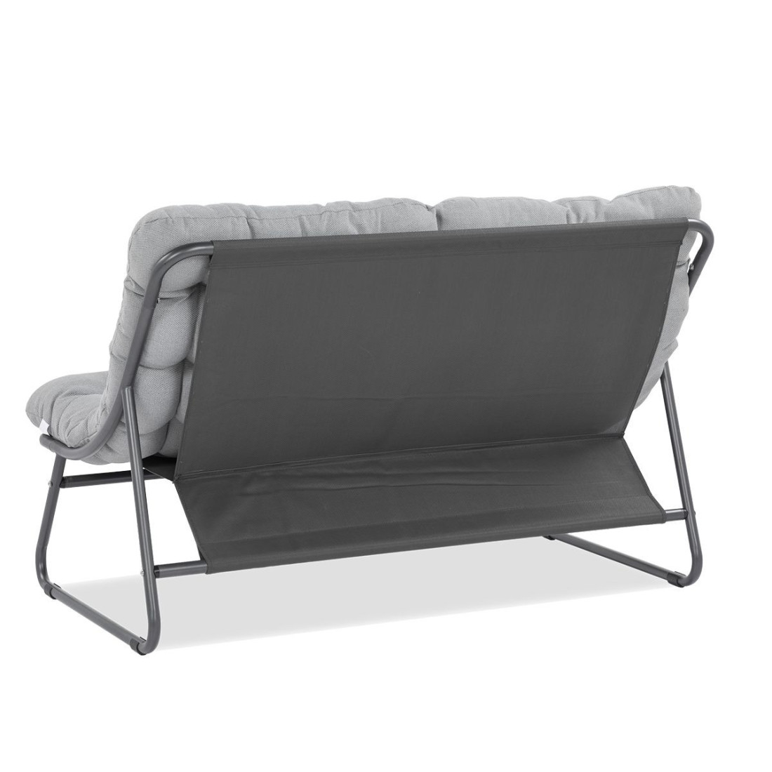 dwuosobowa kanapa kompletu Vista Light Grey