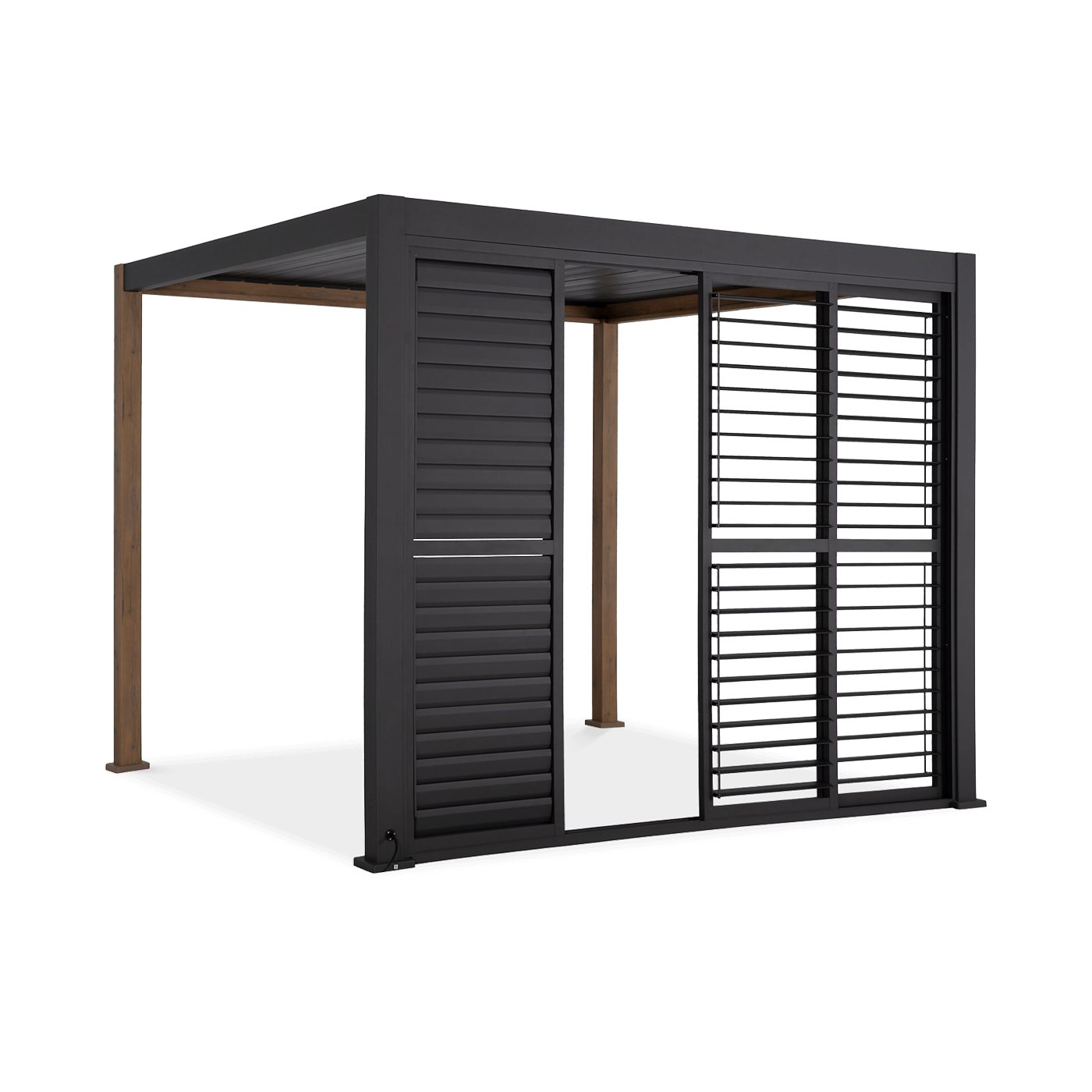 Regulowany panel żaluzjowy do pergoli PREMIUM 3m, anthracite - GUTROOF