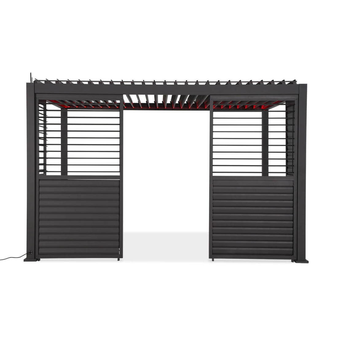 Najważniejsze cechy Regulowany panel żaluzjowy do pergoli PREMIUM 4m, anthracite - GUTROOF