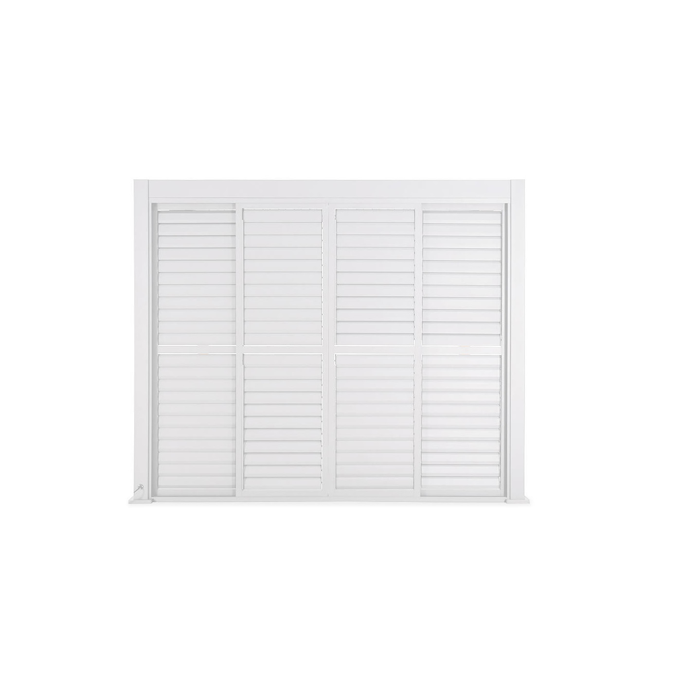 PREMIUM SLIDING SHUTTER DOORS 3.0M WHITE