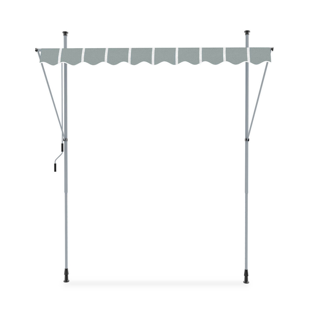 Markiza balkonowa easy jako pionowa roleta chroniąca przed słońcem