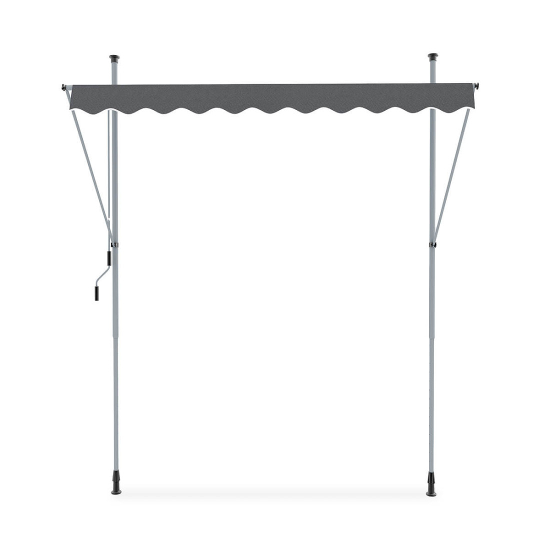 Markiza balkonowa easy jako pionowa roleta chroniąca przed słońcem