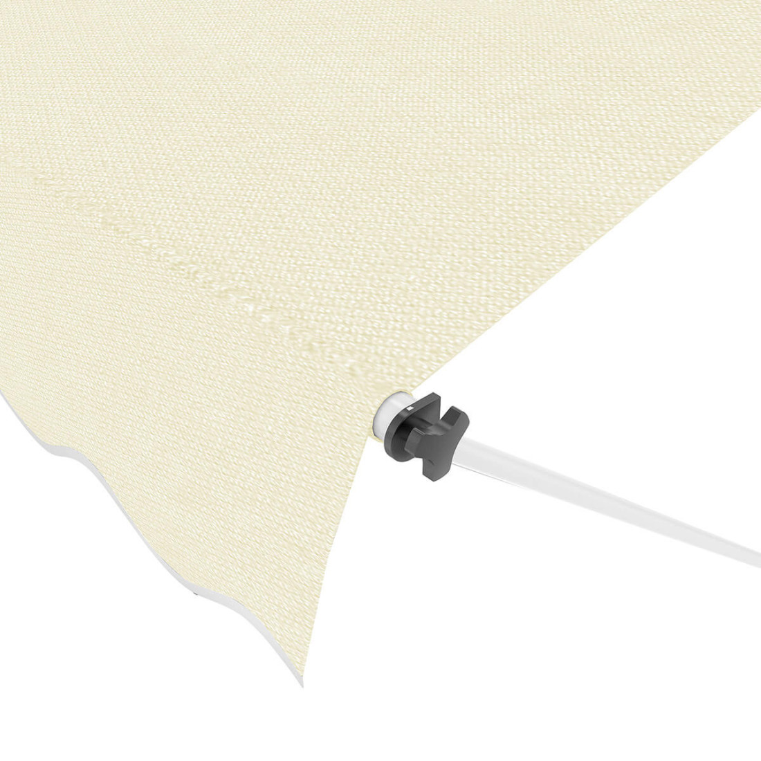 Przód markizy balkonowej easy beige w rozmiarze 250x130cm