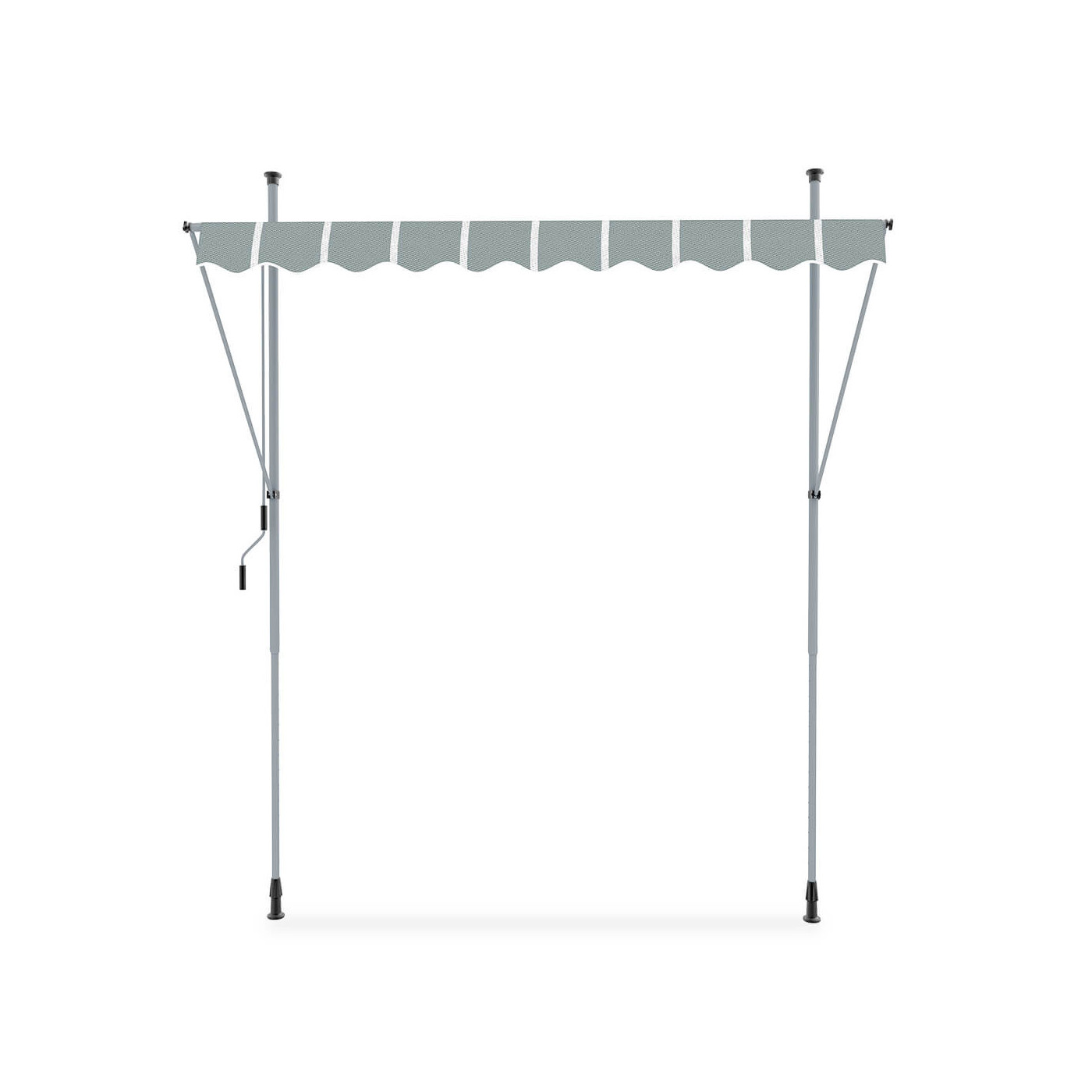 Markiza balkonowa easy jako pionowa roleta chroniąca przed słońcem