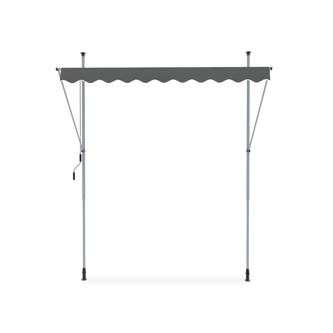 Markiza balkonowa easy jako pionowa roleta chroniąca przed słońcem