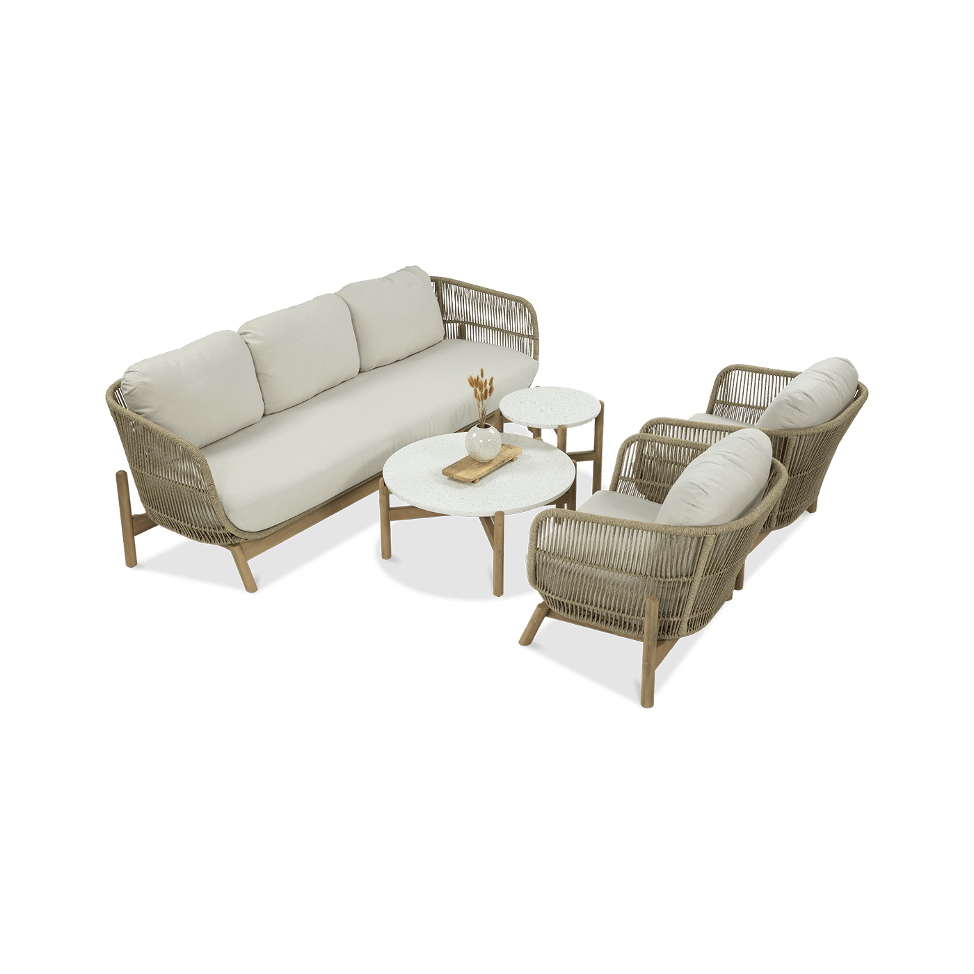 przód kawowego zestawu na ogród ankara max caffe