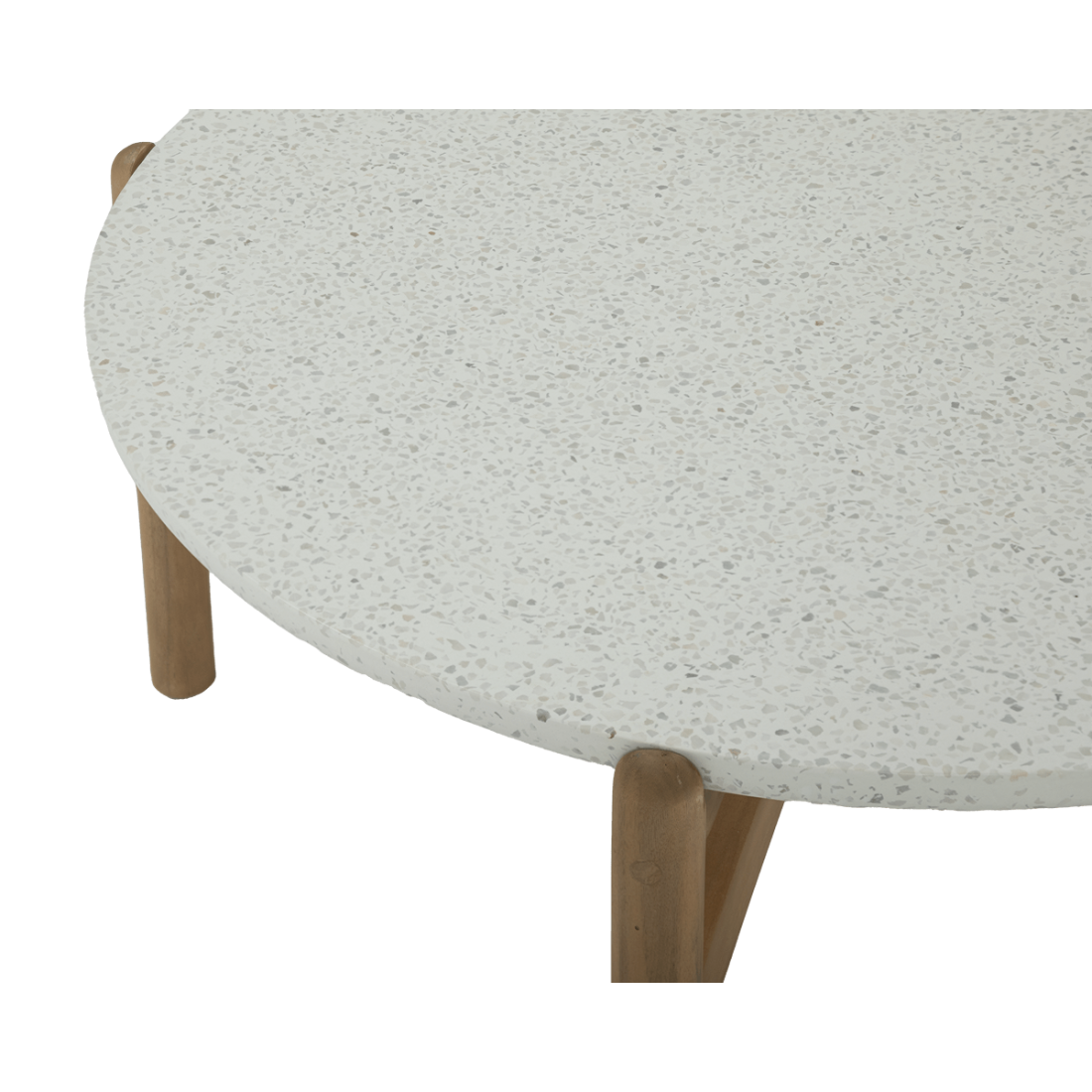 niski stolik kawowy z białym blatem ankara max caffe