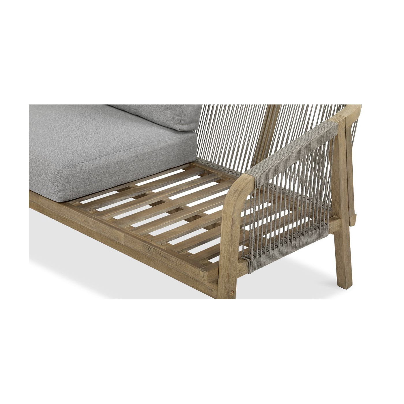 trzyosobowa szara sofa z drewna jacob caffe