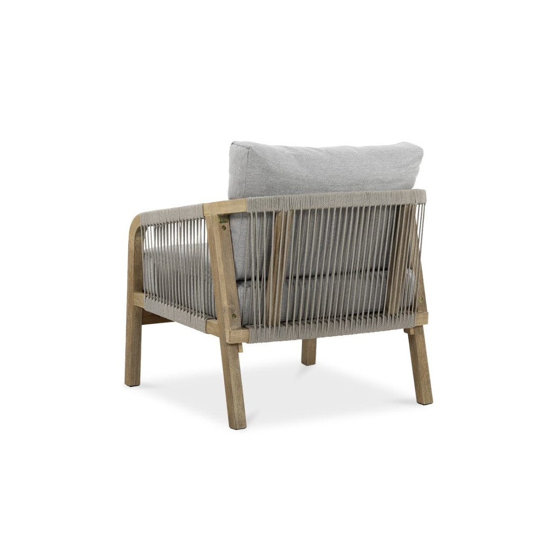 drewniana konstrukcja fotela ogrodowego z zestawu jacob caffe