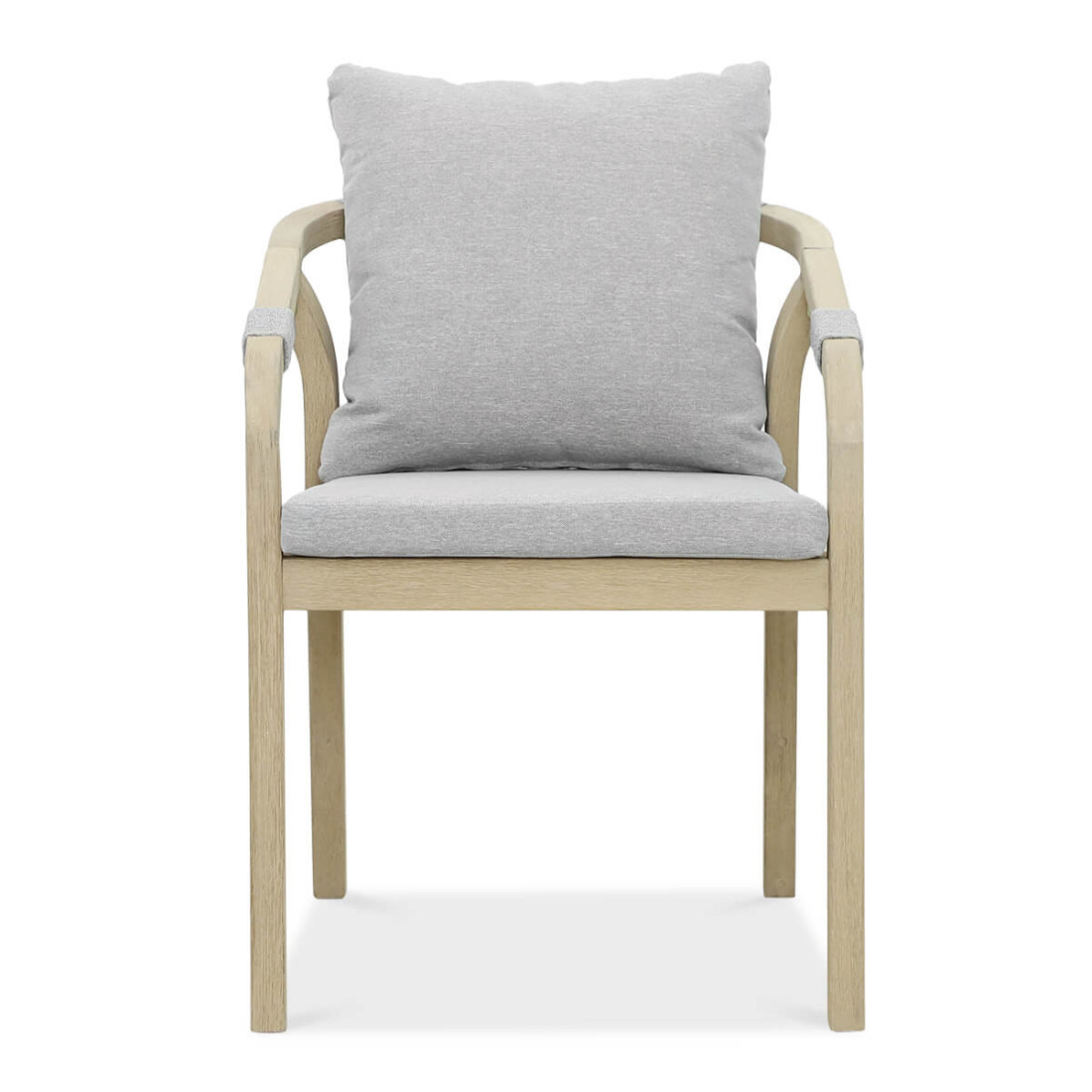 Krzesło wykonane z drewna akacjowego