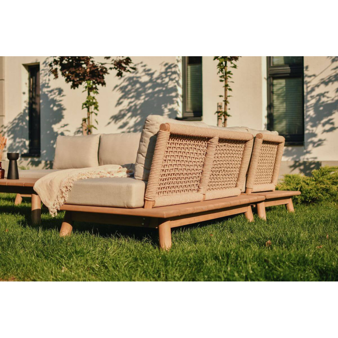 Zbliżenie na narożnik Focus Garden w aranżacji 