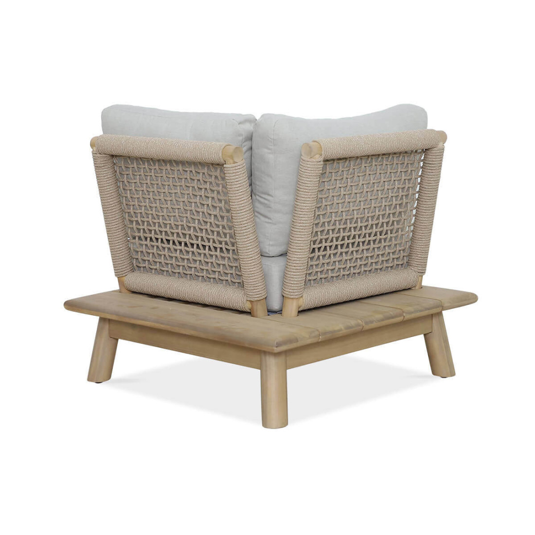 Moduł narożny z narożnika MIYA w kolorze Light Grey