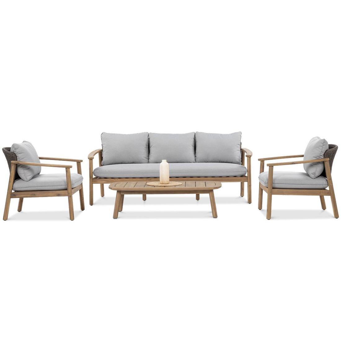 Przód pięcioosobowego zestawu jadalnianego dover caffe