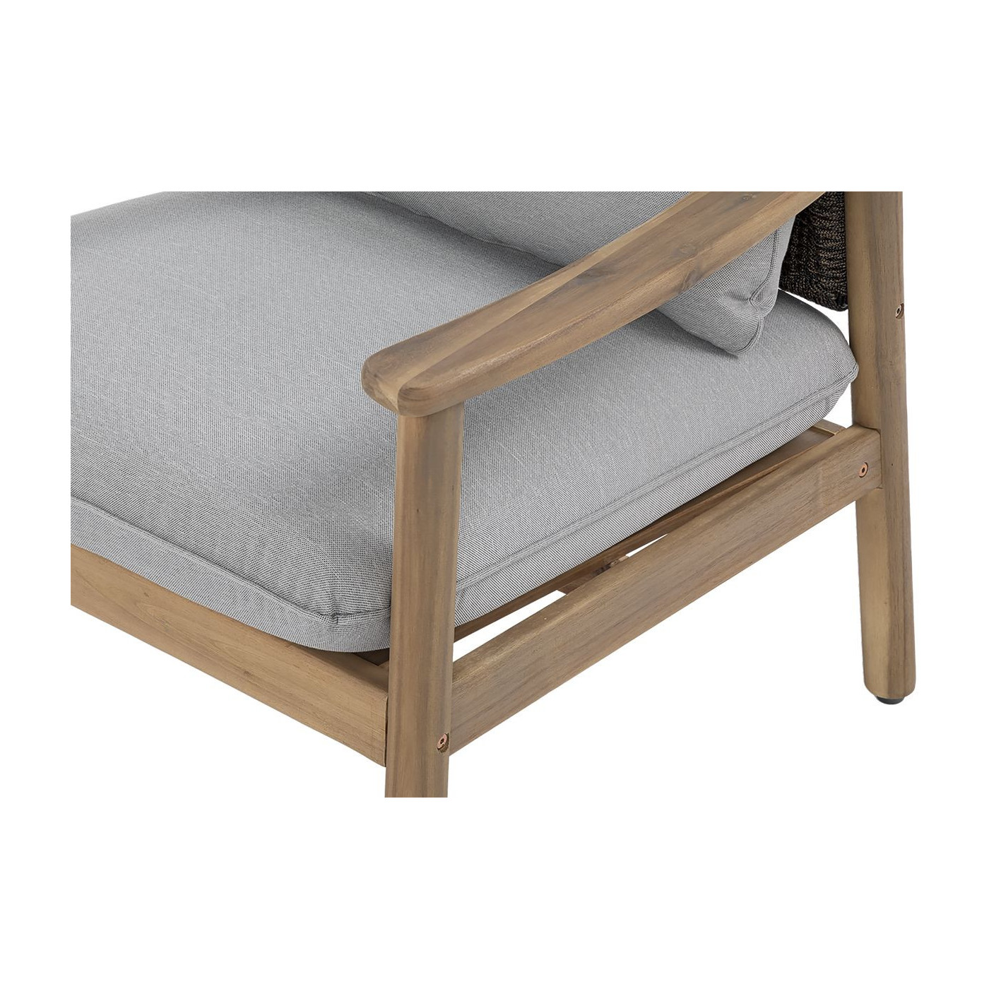 Tył drewnianego fotela dover