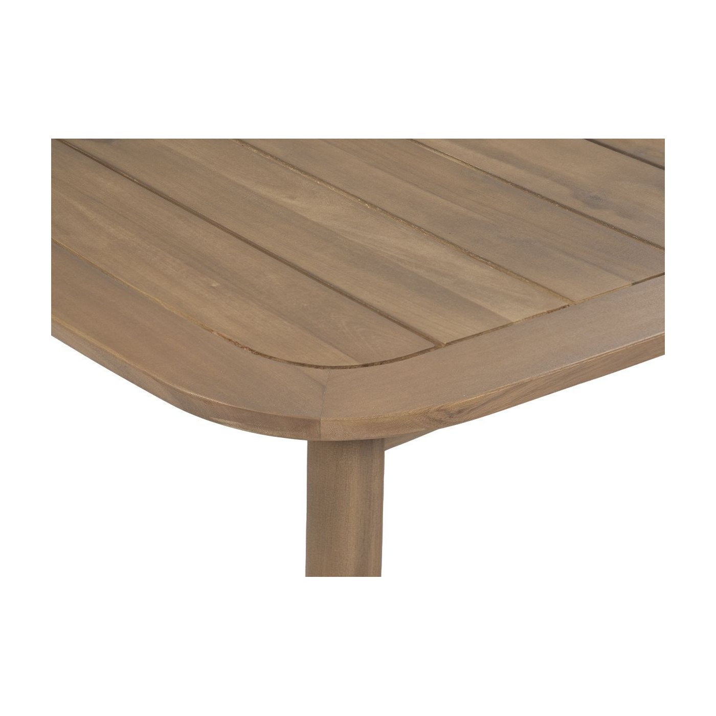 Bok drewnianego stołu dover