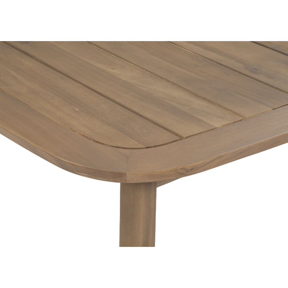 Bok drewnianego stołu dover