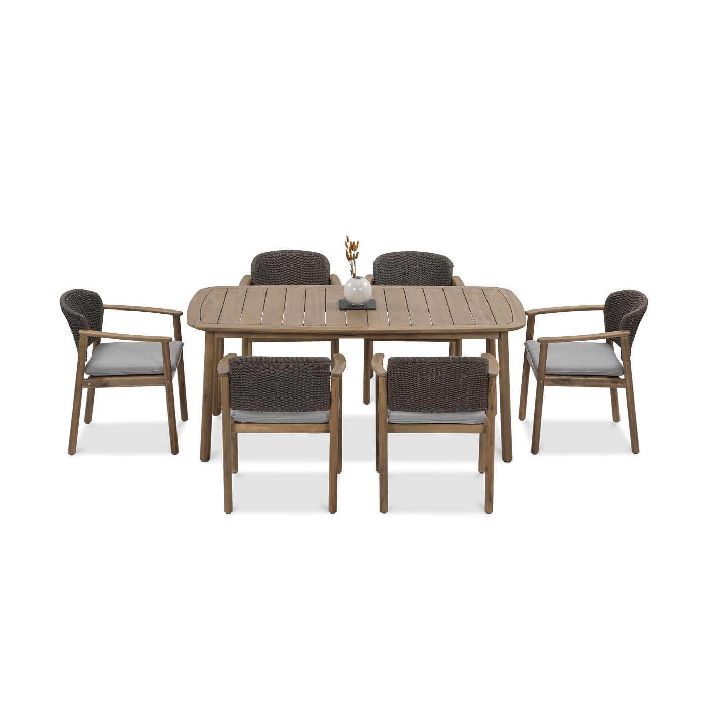 Bok zestawu drewnianego na ogród dover